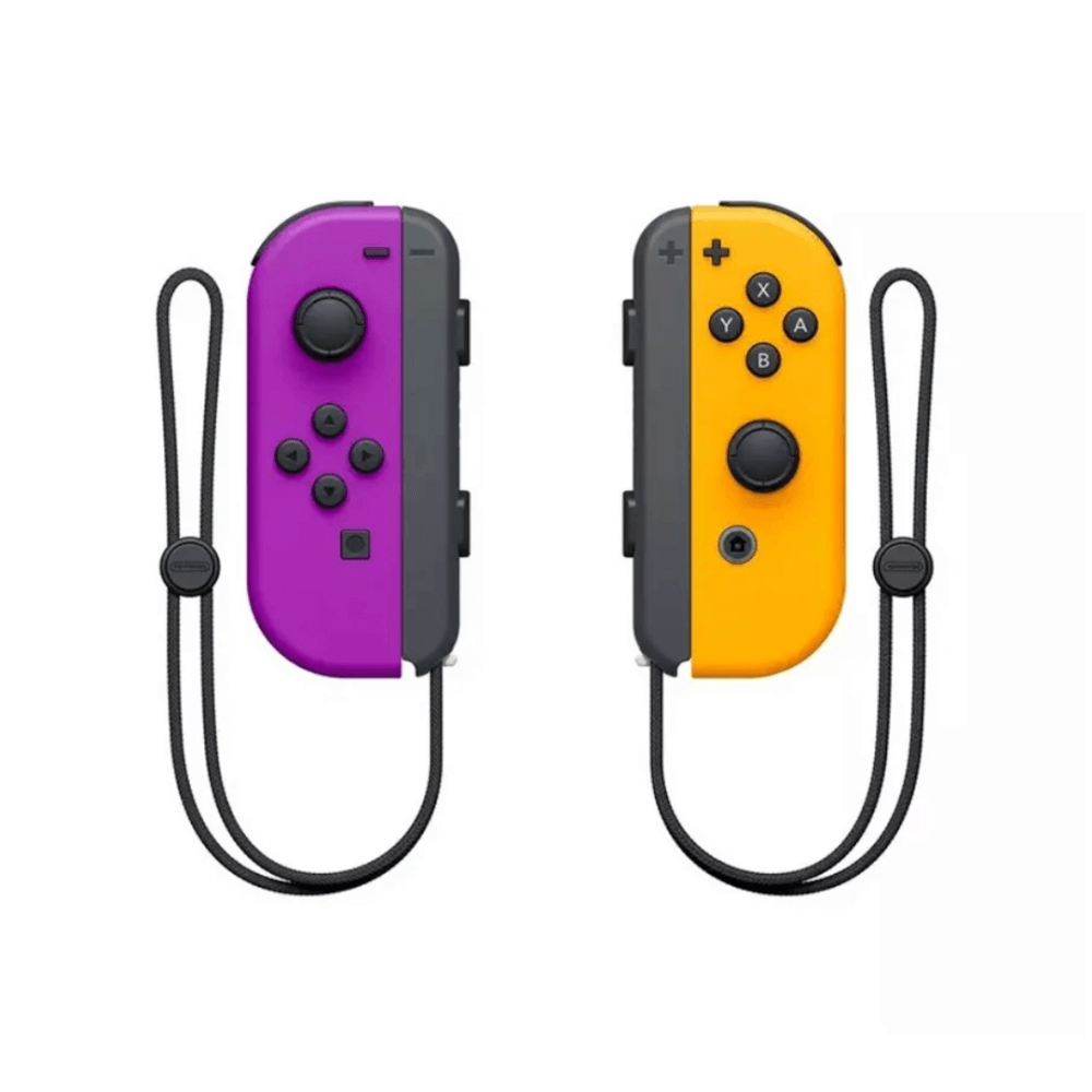  จอยเกมไร้สาย Nintendo Switch Joy Controller สีม่วง/ส้ม